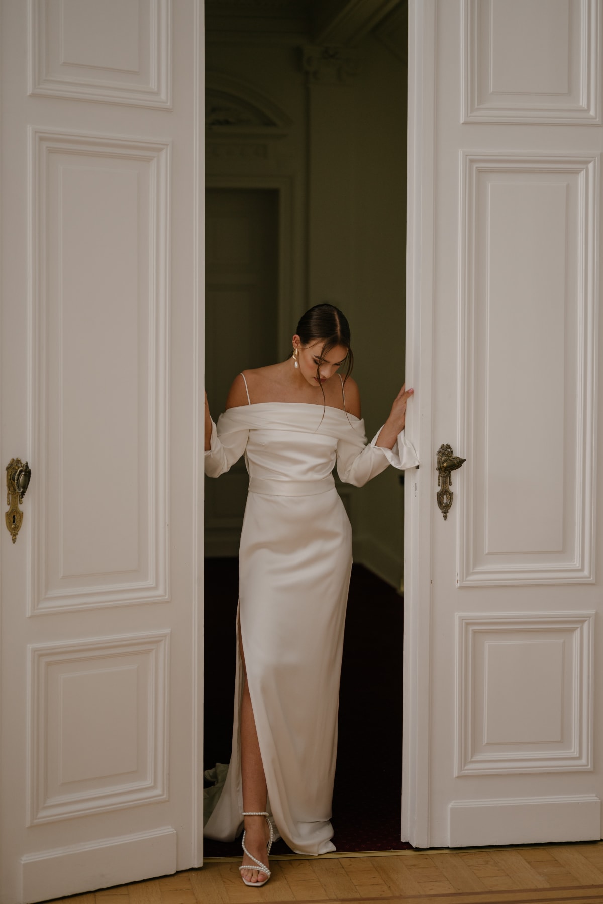 robe de mariée Bon Bridé disponible chez Melody Nelson à Erpent, Namur, Belgique