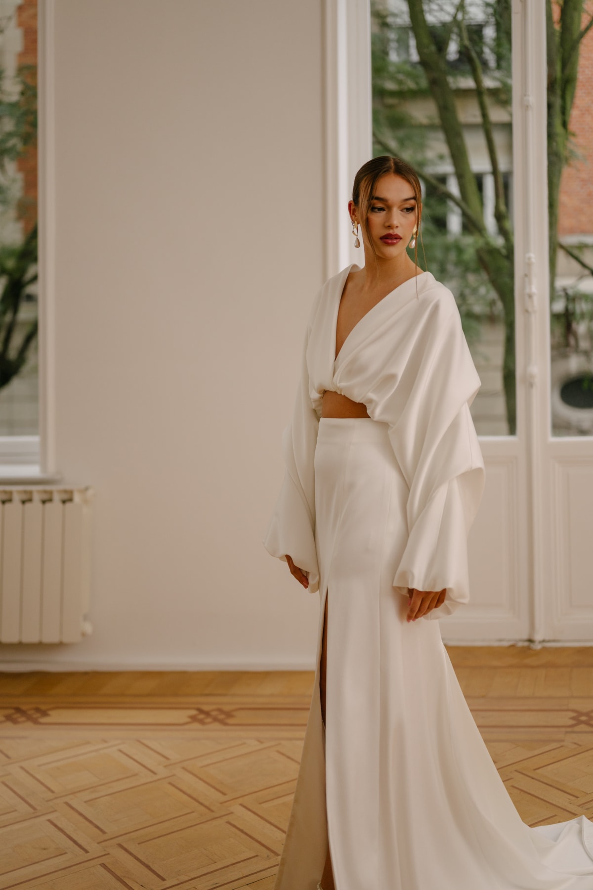 robe de mariée Bon Bridé disponible chez Melody Nelson à Erpent, Namur, Belgique