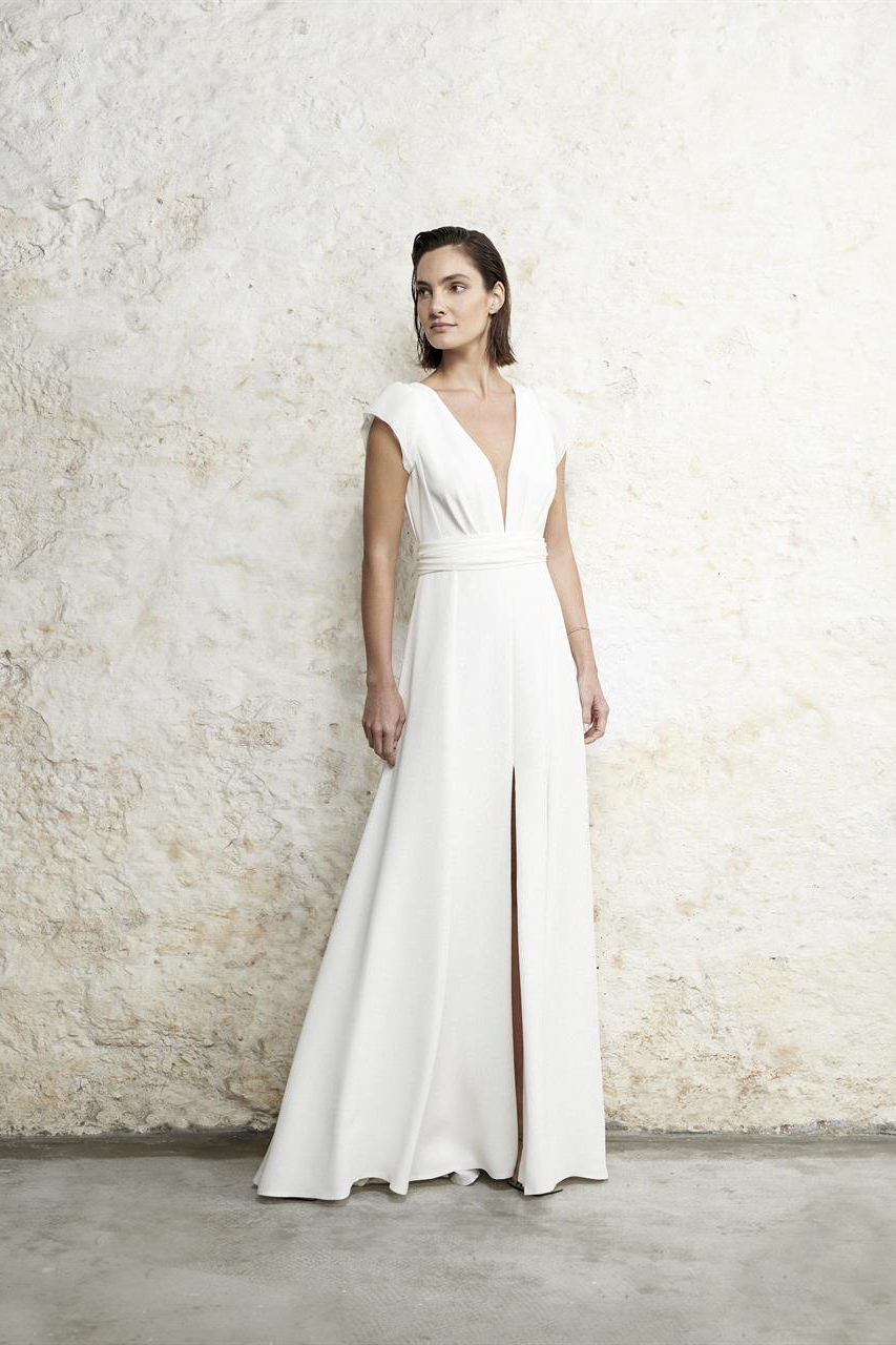 robe de mariée Carta Branca disponible chez Melody Nelson à Erpent, Namur, Belgique