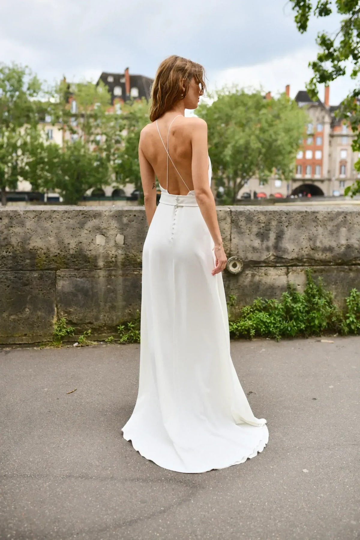 robe de mariée Donatelle Godart disponible chez Melody Nelson à Erpent, Namur, Belgique