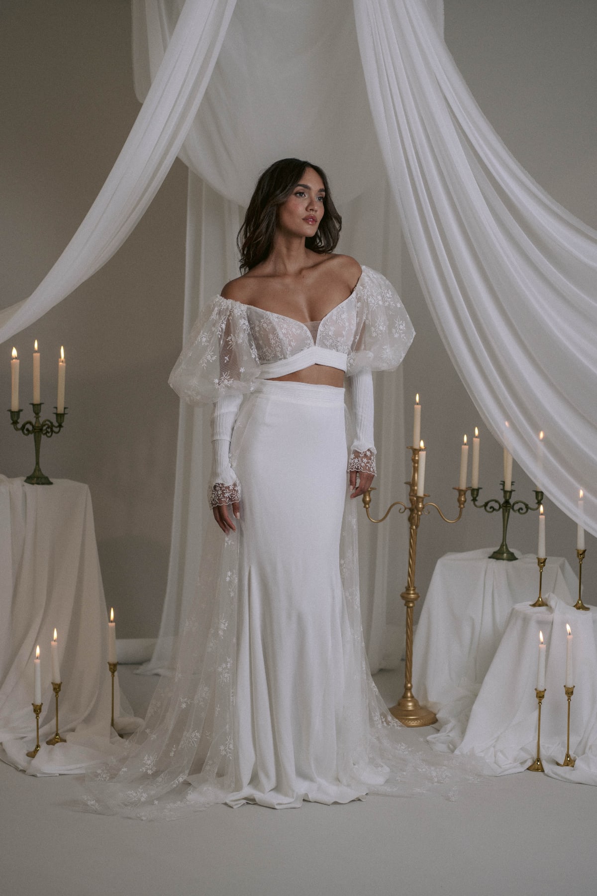 robe de mariée Rime Arodaky disponible chez Melody Nelson à Erpent, Namur, Belgique
